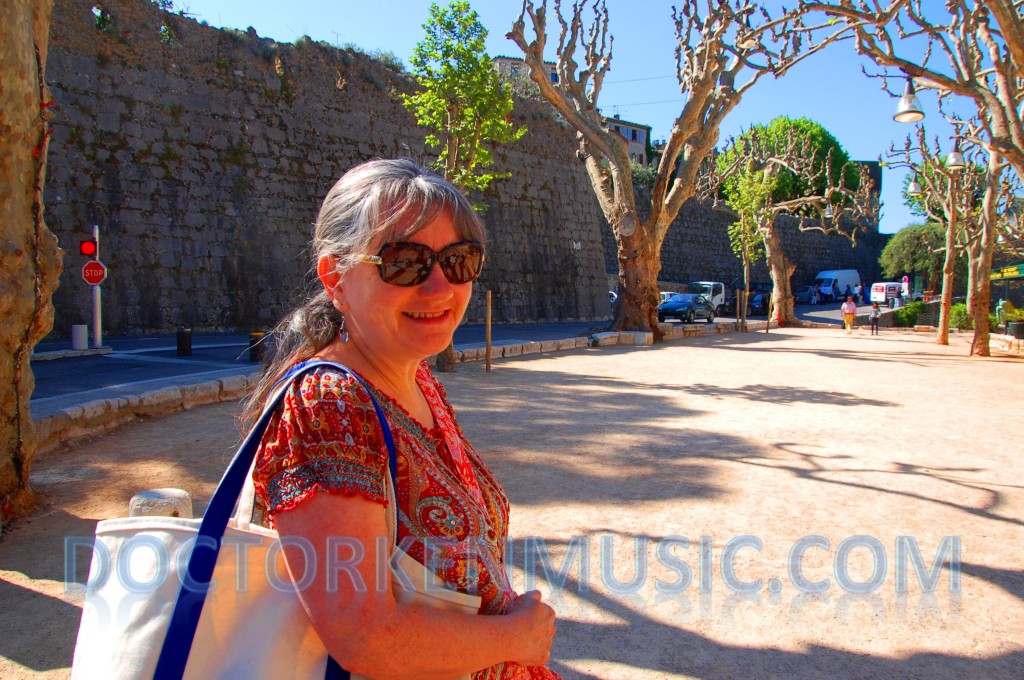 Outside the city walls of St. Paul de Vence, France.