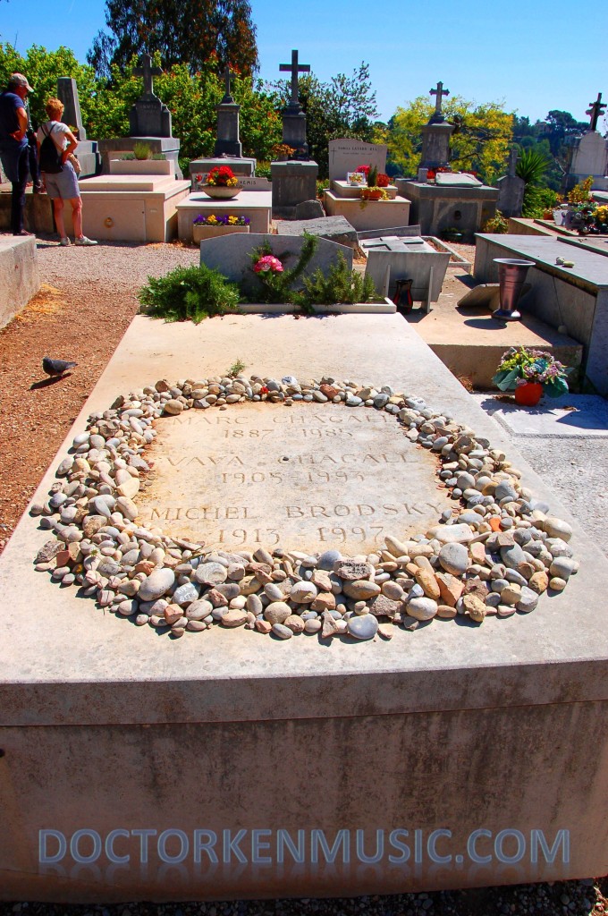 Marc Chagall's Grave